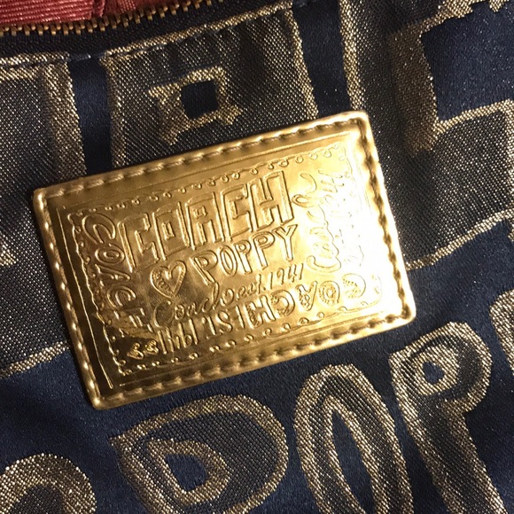 Coach poppy graffiti 💕collection small handbag - Picture 5 of 8